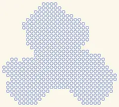 Gesperrtes Blatt Yoshi im Kart: nur der Umriss, 29 × 26 Perlen